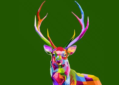 Abstract Deer