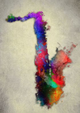 Saxophone art