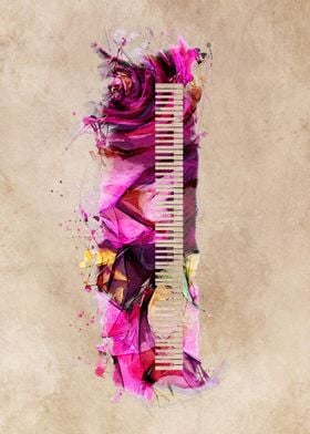 Piano music art