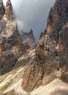 Dolomites mountains 