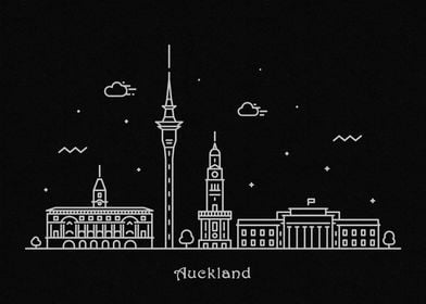 Auckland Skyline