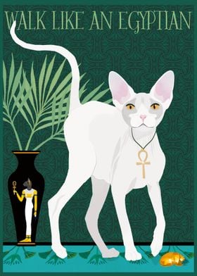 Egyptian Sphynx Cat