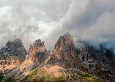 Dolomites mountains 