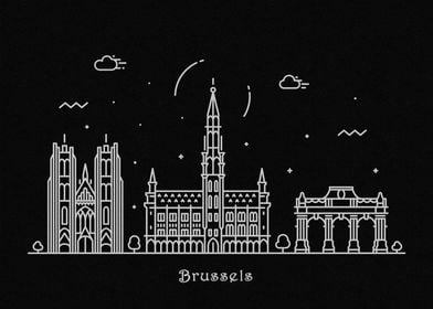 Brussels Skyline