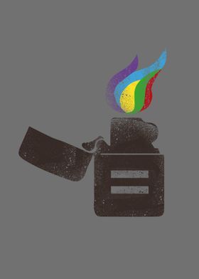 THE FLAME OF EQUALITY