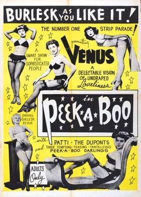 Burlesque Vintage Poster