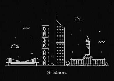 Brisbane Skyline