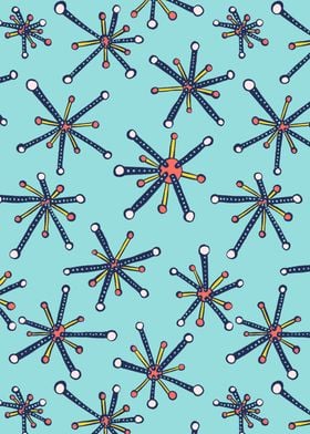 Virus Molecules Pattern