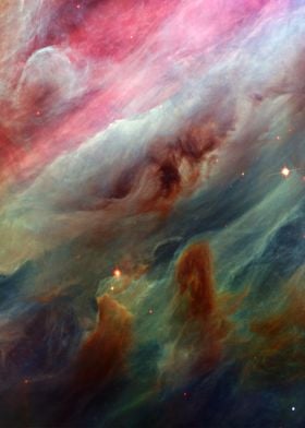 Orion Gas Clouds