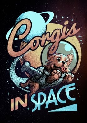 Corgis In Space