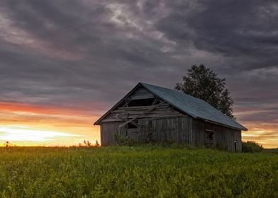 Lonely Barn House