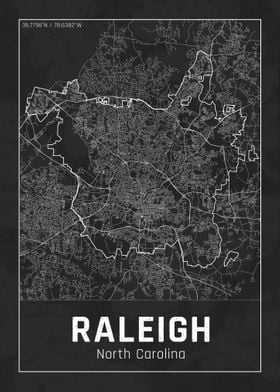 Raleigh City Map