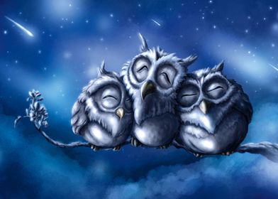 Snuggly Owls