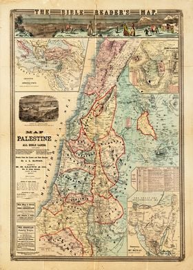 Map of Palestine