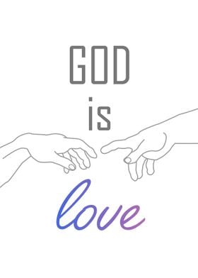 God is love God and adam