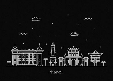 Hanoi Skyline