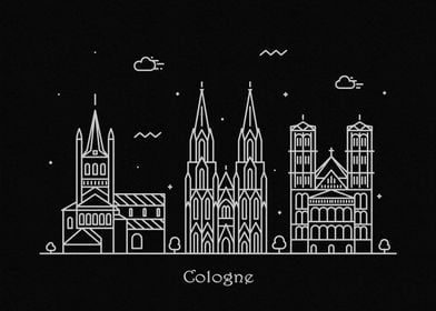 Cologne Skyline