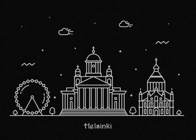 Helsinki Skyline