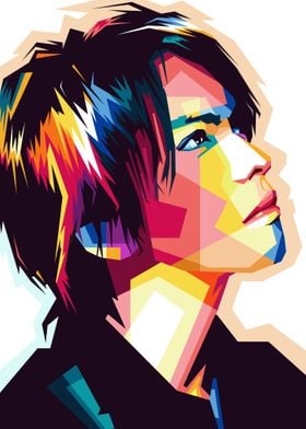 cool style WPAP Pop Art