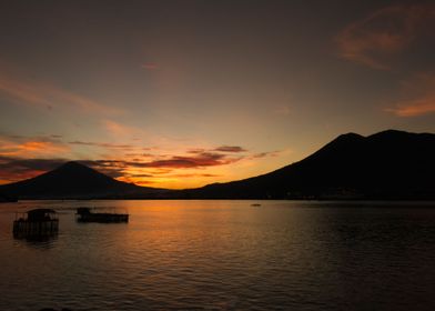 Sunset in Lembeh Island