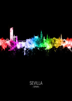 Sevilla Spain Skyline