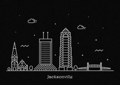 Jacksonville Skyline