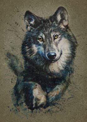 Wolf background