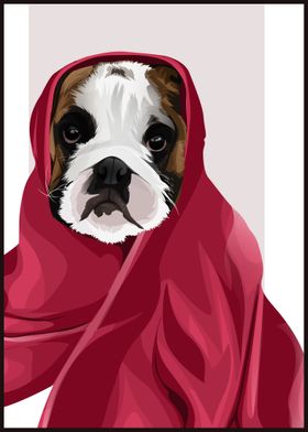 Vector Dog Cartoon Cute