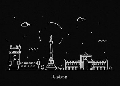 Lisbon Skyline