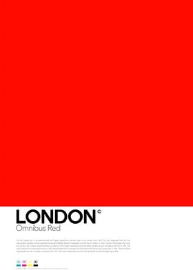 LONDON Omnibus Red