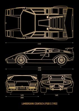 Lamborghini Countach LP500