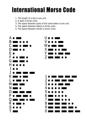 International Morse Code