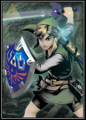 Link Triforce of Courage