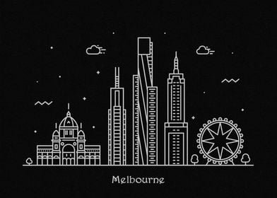 Melbourne Skyline