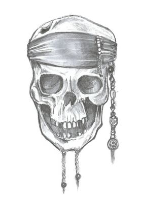 Classic Pirate Skull