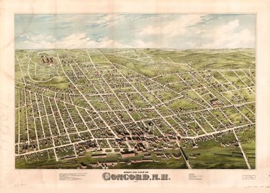 Concord New Hampshire 1875