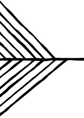 Lined Arrow