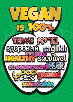 Vegan 100 percent