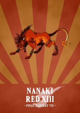 Red XIII Nanaki Radial