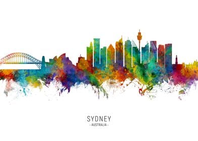 Sydney Australia Skyline
