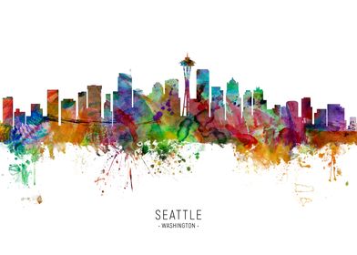 Seattle Washington Skyline