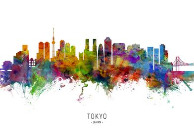 Tokyo Japan Skyline