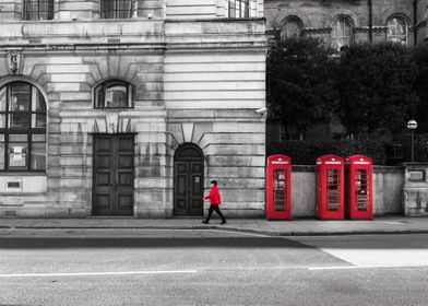 Red phonebooth