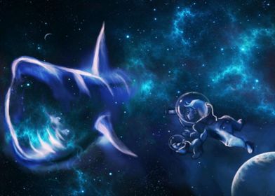 Space shark
