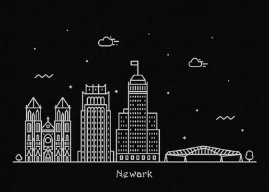 Newark Skyline