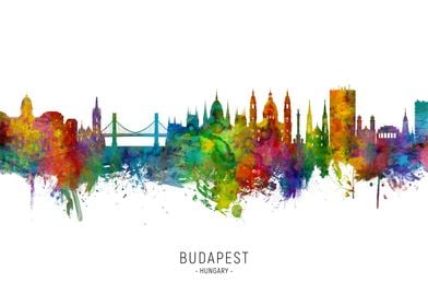 Budapest Hungary Skyline