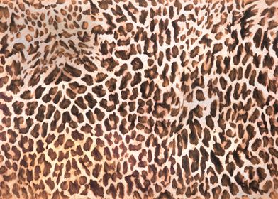 abstract leopard fur 