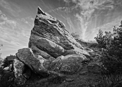 Dramatic Rock Outcrop