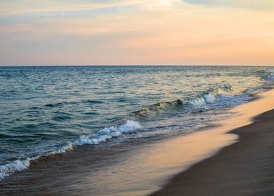 East Hampton Beach Sunset