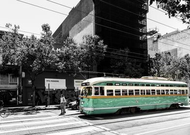 Green Tram San Francisco